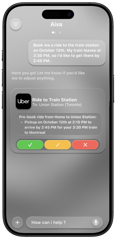 Uber Interface